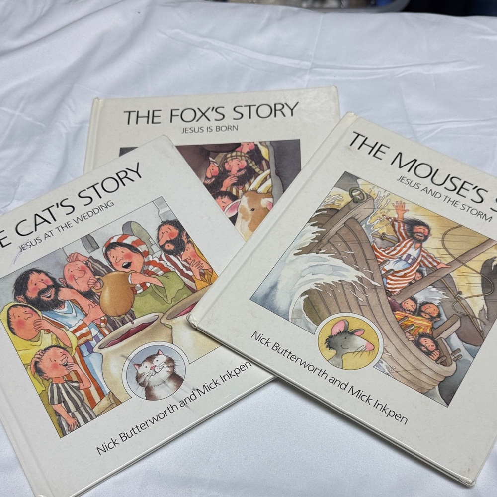 Children's Bible Story hardcover Books Set